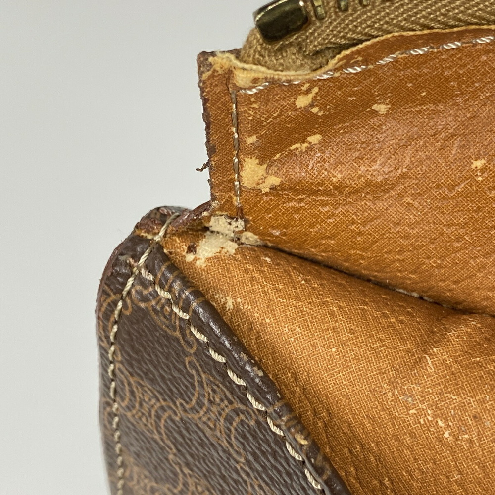 Celine Macadam Pattern Canvas Tote Shoulder Bag B… - image 6